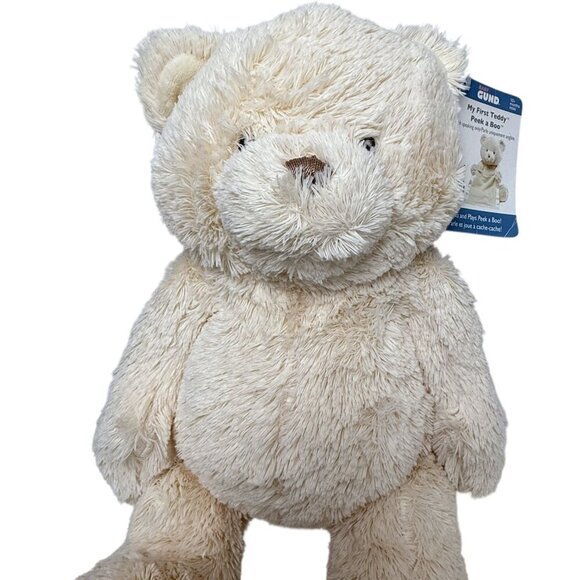 GUND Peek-A-Boo Teddy Bear Animated Stuffed Animal Plush - Picture 2 of 12